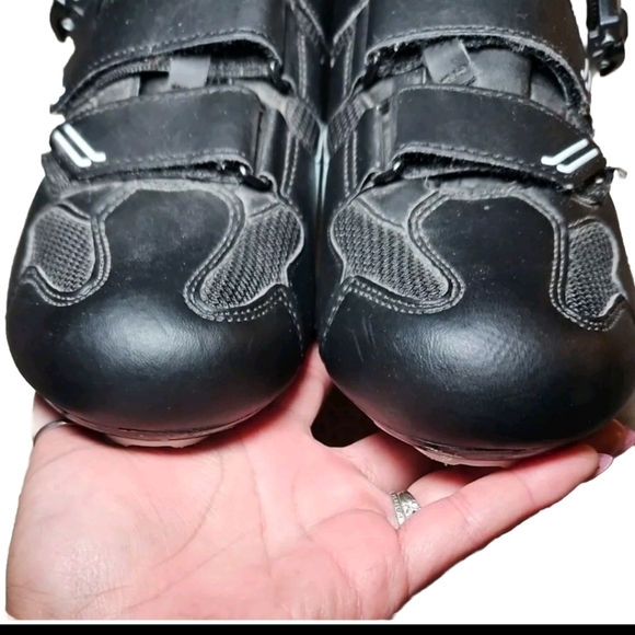 Peloton Unisex Red And Black Cycling Shoes 43 12W 10M - Picture 6 of 14